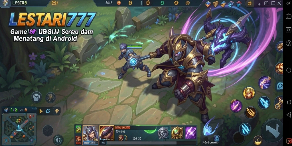 Gameplay LESTARI777 yang intens dan menarik.