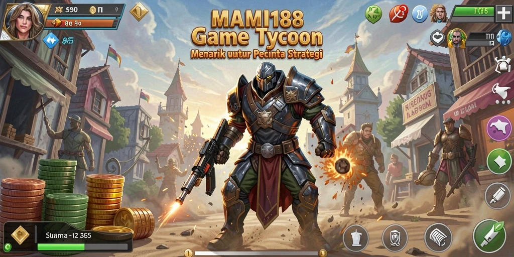 Tampilan menarik gameplay Tycoon MAMI188.