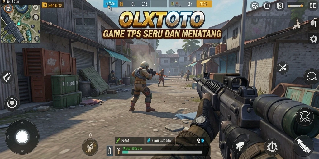 Gameplay seru OLXTOTO dengan aksi tembak-menembak yang intens.