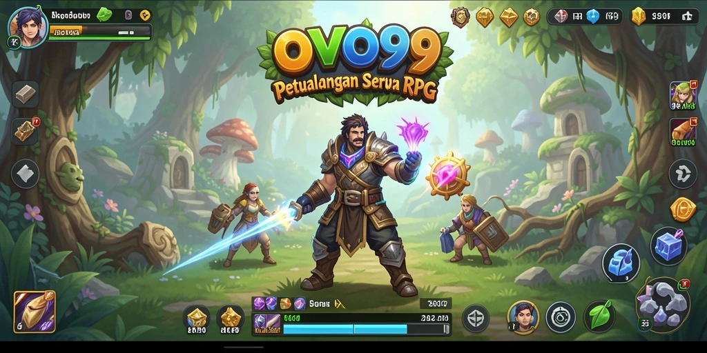 Tampilan luar biasa dari gameplay RPG OVO99 yang menantang.