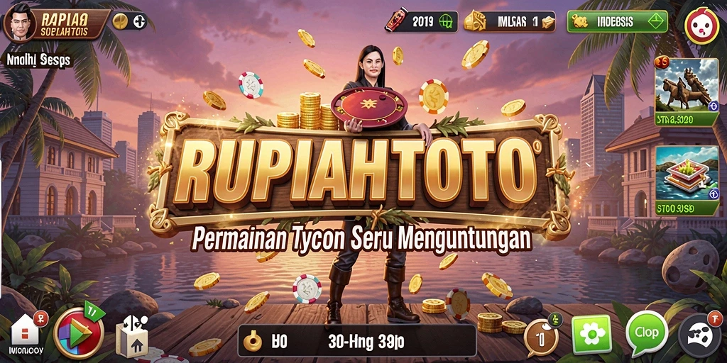 Gameplay RUPIAHTOTO yang seru dan interaktif dalam membangun bisnis.