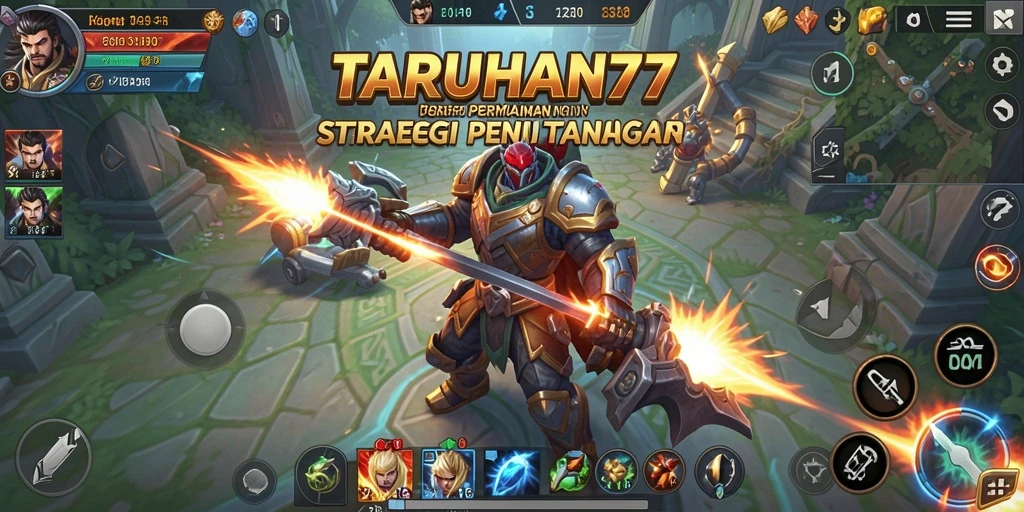 Tampilan gameplay TARUHAN77 yang menarik dan penuh strategi.