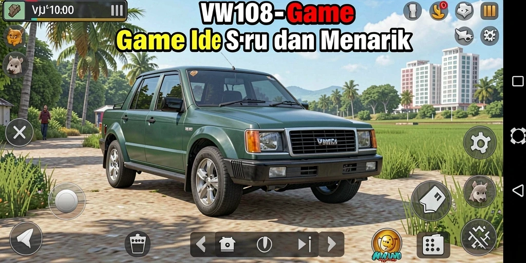 Tampilan gameplay idle VW108 yang seru dan mengasyikkan.