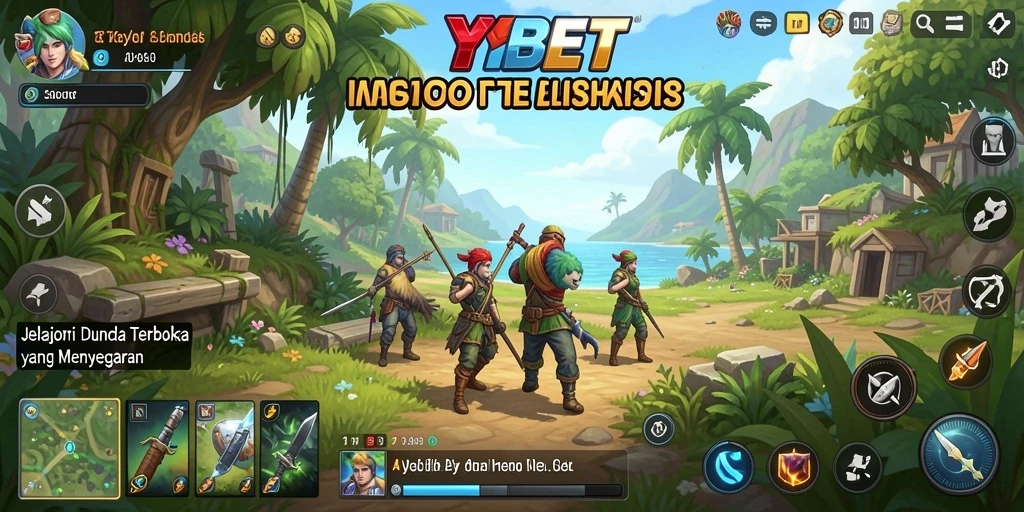 Tampilan gameplay YYBET yang mendebarkan dan luas.
